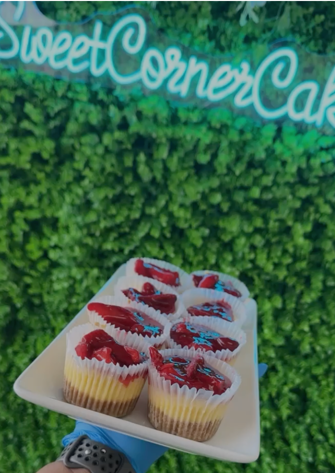 1 Dozen Mini Cheesecake bites CakedupNini