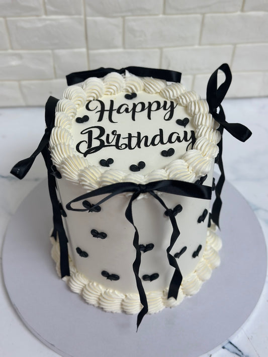 Luxe Bow Cake