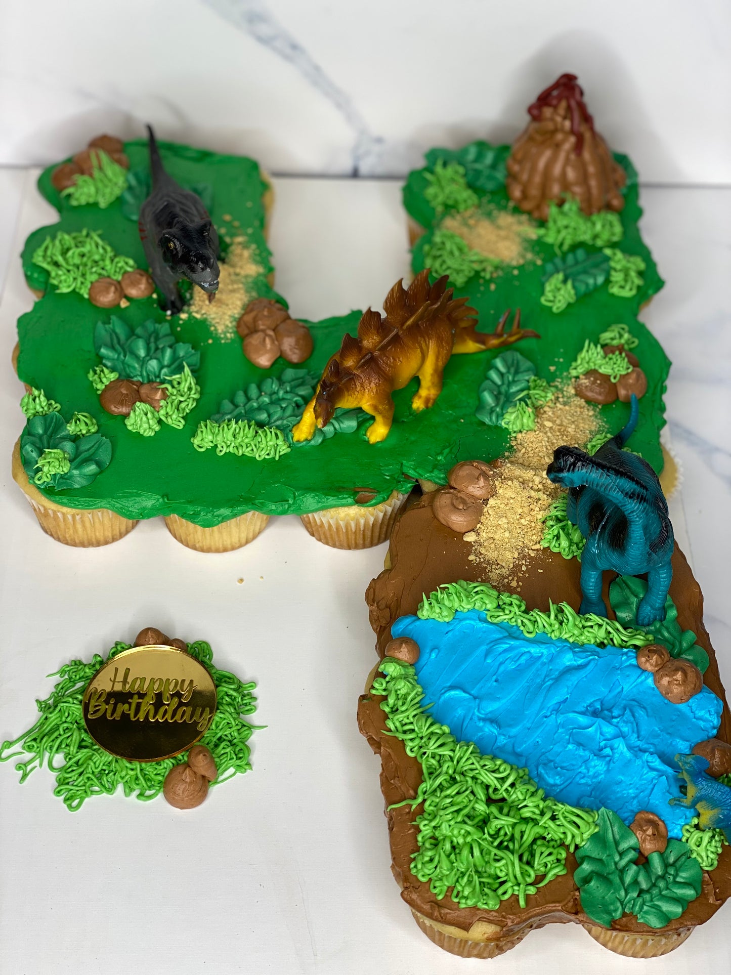 Monogram Cupcake Board